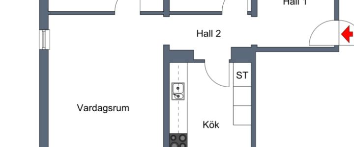 Kullerstensvägen, Jordbro - Foto 1