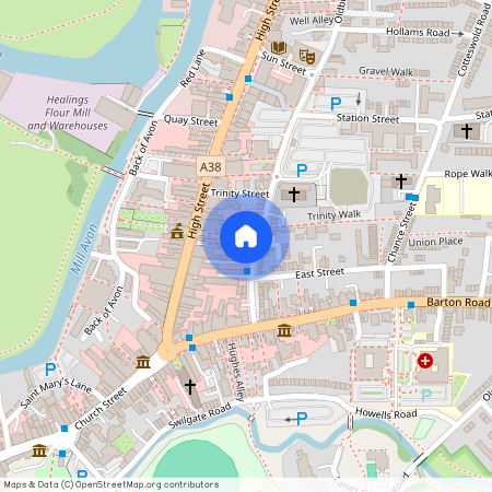 Old Post Office Alley, Gloucestershire, Tewkesbury