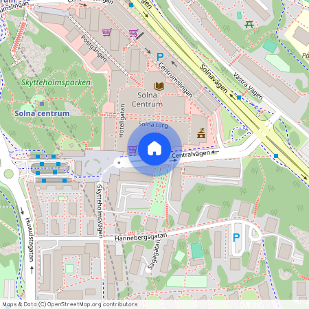 Centralvägen, Solna