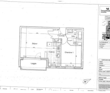 Location appartement 2 pièces, 48.35m², Ermont - Photo 3