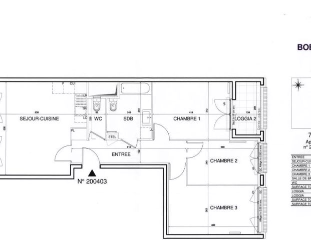 location Appartement T4 DE 76.5m² À BOBIGNY - Photo 1