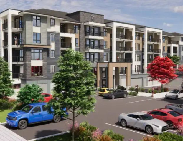 Modern & Stylish 1-bed, 1-bath with a private deck, open-concept design, and access to Braxton’s signature Backyard Lounge. | 9284 Hazel Street, Chilliwack - Photo 1