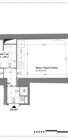 Location Appartement 2 pièces 33m² BEZIERS 34500 - Photo 2