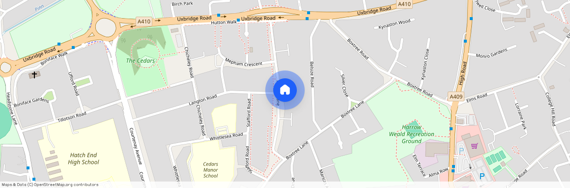 Hutton Lane, Harrow, Middlesex, HA3