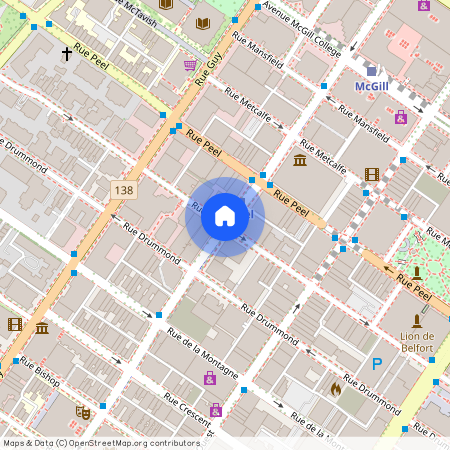 3470 rue Stanley, Ville-Marie, Ville-Marie, Ile de Montréal, H3A 1R9