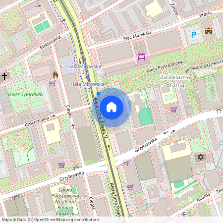 Warszawa, M., Warszawa, Jana, Pawła, II