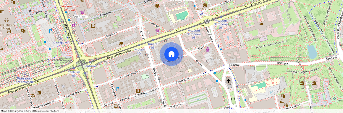 Warszawa, Śródmieście, Śródmieście, Południowe, Nowogrodzka