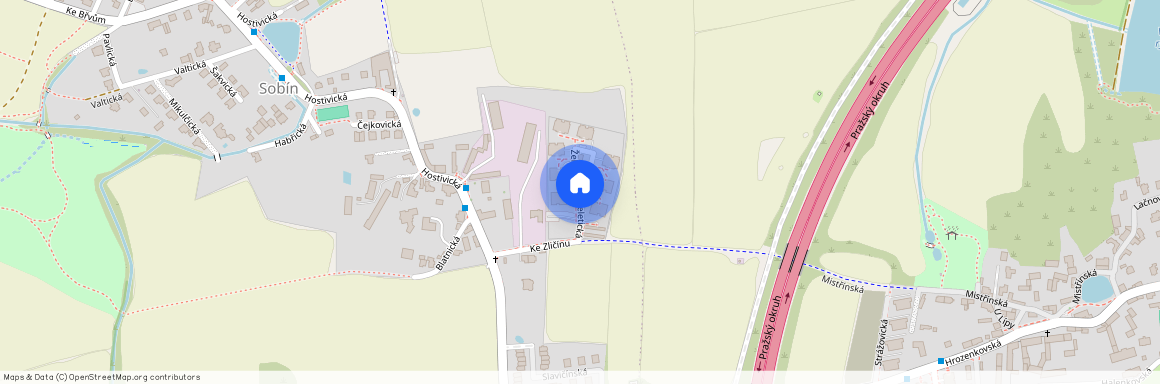 Želetická, Praha 5 - Sobín