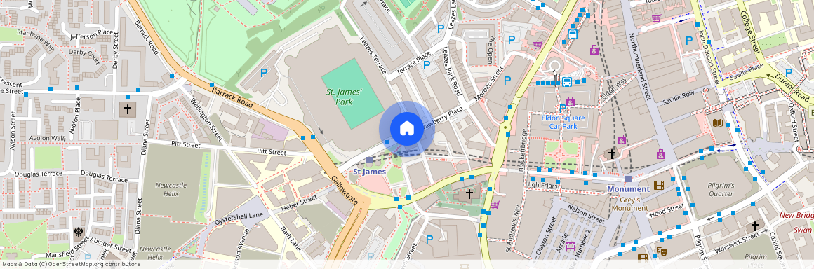 (?ppw Inc Wifi And Tv License) St James' View, City Centre, NE1