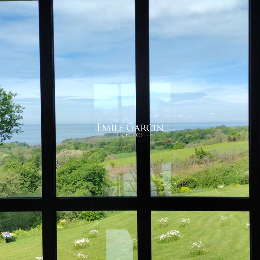 Maison à louer à Urrugne, emplacement privilégié avec vue océan et montagnes. - Photo 1