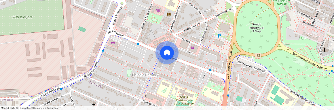 ul. Armii Krajowej, Głogów, głogowski, dolnośląskie