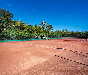 Villa à la location dans domaine privé - Grimaud - Tennis privé - Photo 1