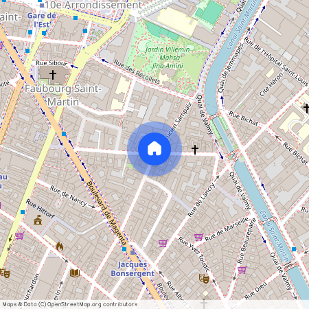 Rue Lucien Sampaix et Rue des Vinaigriers 75010 Paris (10e arrondissement)