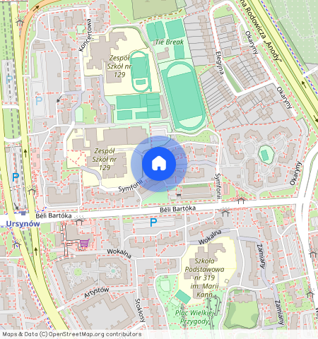 Warszawa, Ursynów, Ursynów, Północny, Symfonii