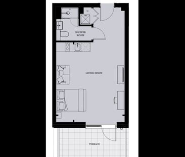 Studio Flat, Beaufort Square, NW9 - Photo 3