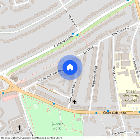 Hampton Court Road, Birmingham, West Midlands, B17 9AG