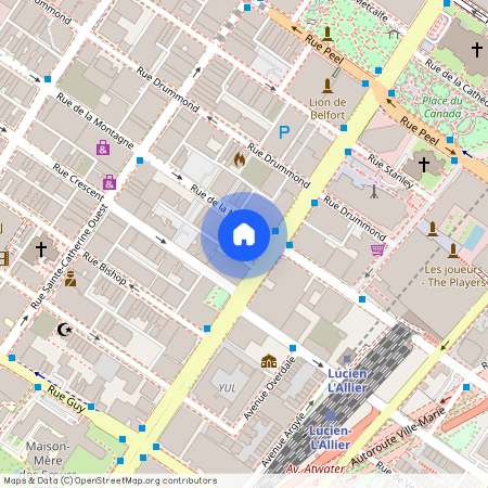 1100, Rue de la Montagne, app. 1902, Montréal (Ville-Marie)