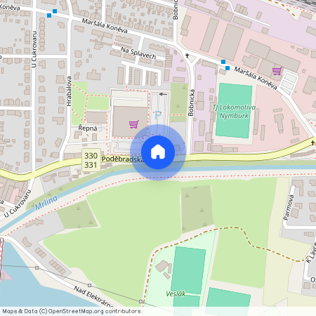 Poděbradská, Nymburk