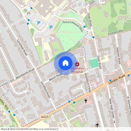 Beech Road, Headington, Oxford, OX3