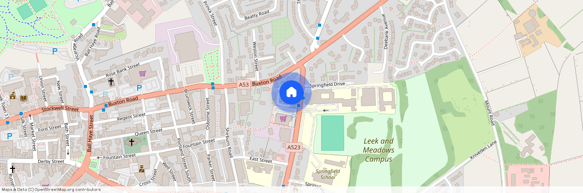 Springfield Court, Leek