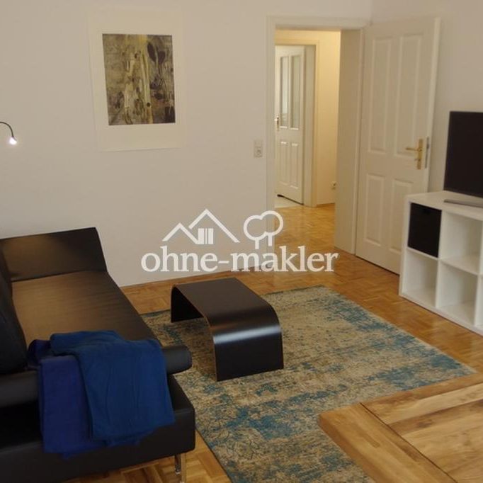 04177: beautiful 2-room apartment, parquet, Stucco, monument, Plagwitz-Lindenau - Foto 1