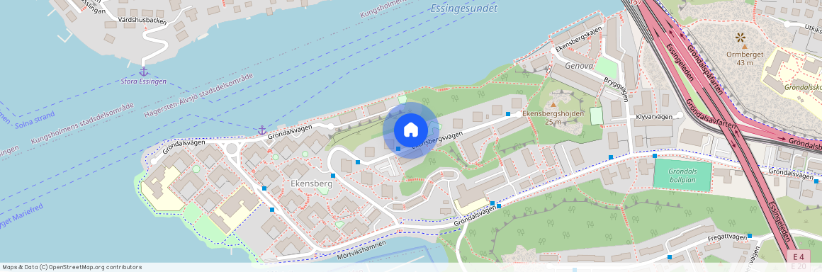 Ekensbergsvägen 45, Gröndal
