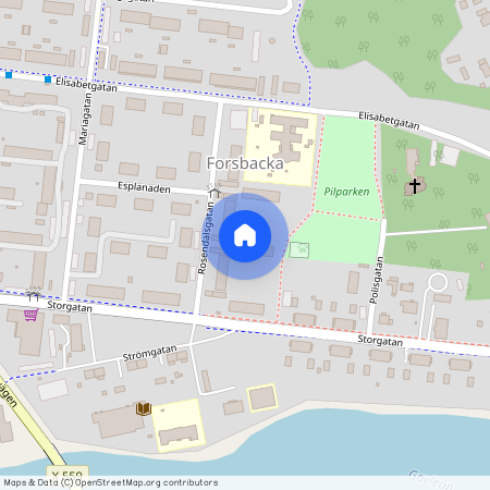 Rosendalsgatan 6 B, Forsbacka