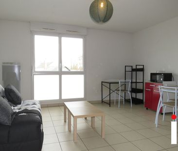 Appartement meublé Nantes 1 pièce(s) 28.48 m2 - Photo 1