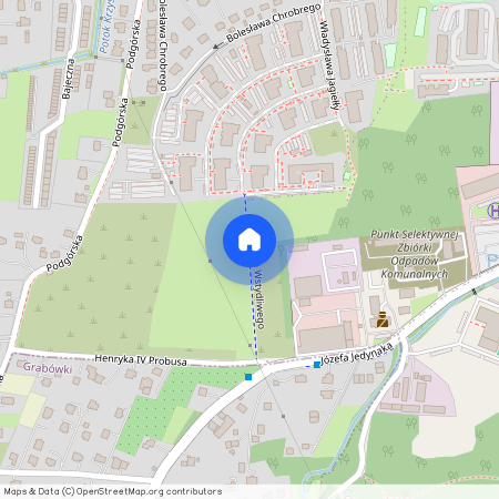 ul. Bolesława Wstydliwego, Wieliczka, Wieliczka, wielicki, małopolskie