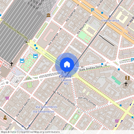 Piazza Caiazzo, Milan, Lombardy 20124