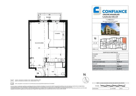 Appartement T2 Le Blanc-Mesnil à louer - Photo 4