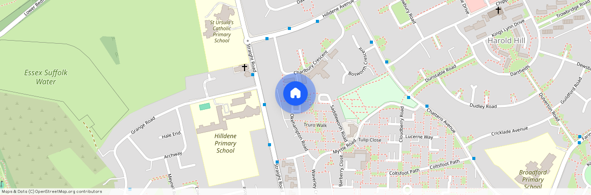 Okehampton Square, RM3, Romford