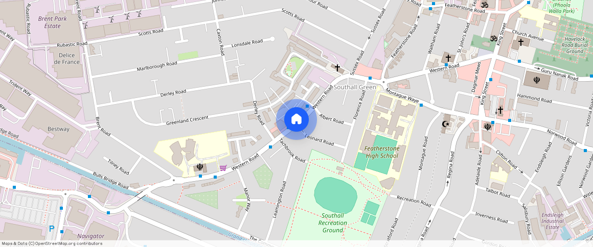 a Western Road, Southall