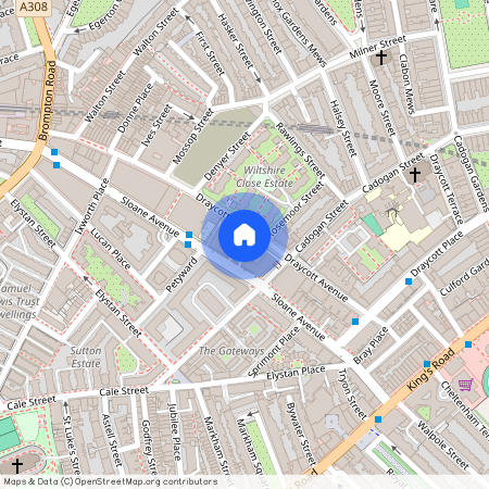 Nell Gwynn House, Sloane Avenue, Chelsea, London, SW3