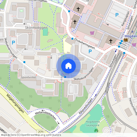 Skebokvarnsvägen 327, Högdalen