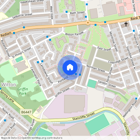 Portland Street, Blackburn, Lancashire, BB2