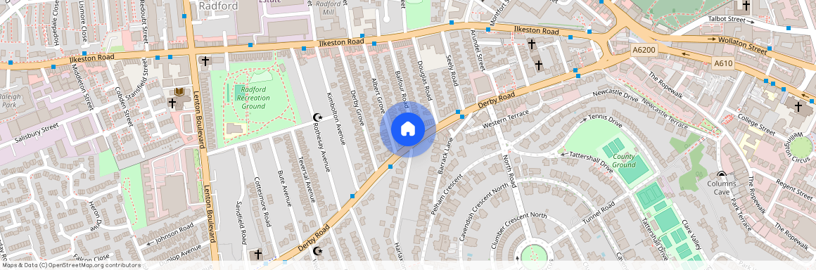 Flat 2, 238 Derby Road, Nottingham, NG7 1NX