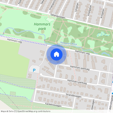 Hammars parkväg 23, Sibbarp