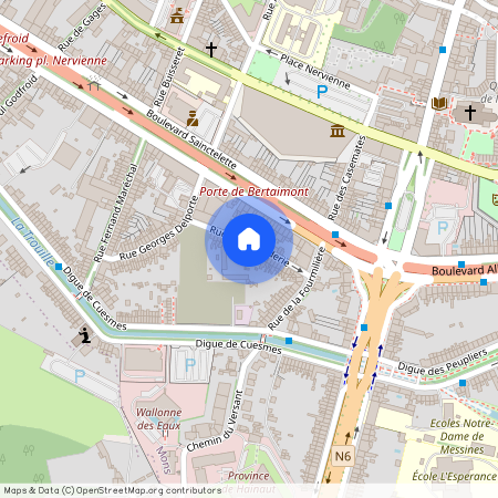 Rue de la Fonderie, 22, 27, 7000, Mons