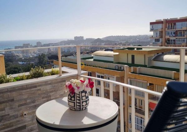 Nice studio with sea views for rent MID SEASON from 01/9/2024 - 31/05/2025 in Arroyo de la Miel (Benalmadena)