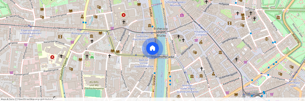 Grieskai 10/Griesgasse 11, 8020 Graz