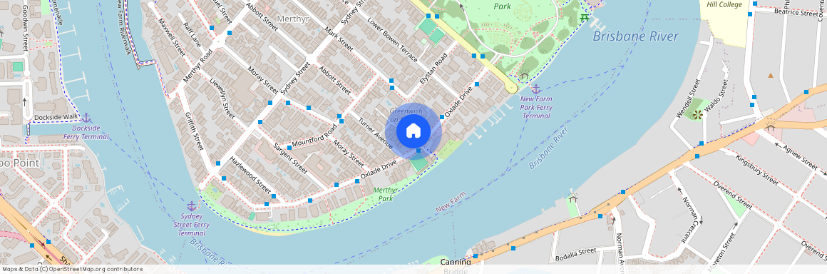 8/55 Oxlade Drive NEW FARM QLD