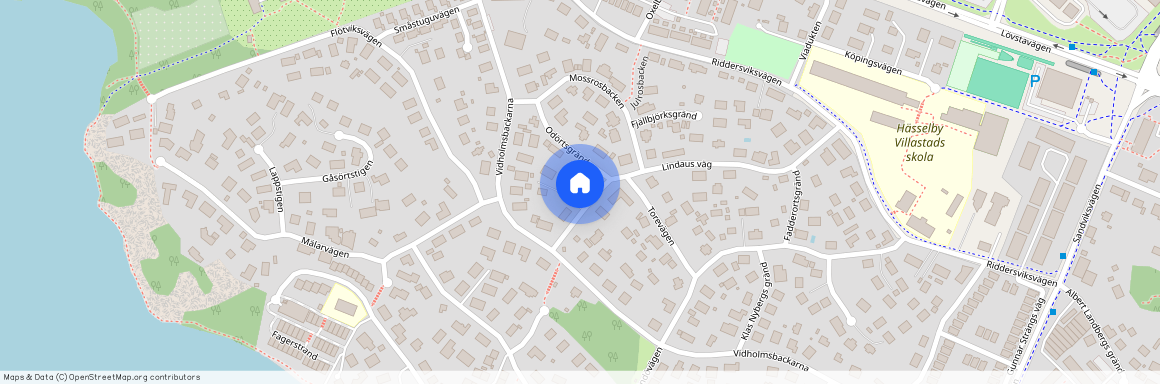 Lindaus väg, Hässelby