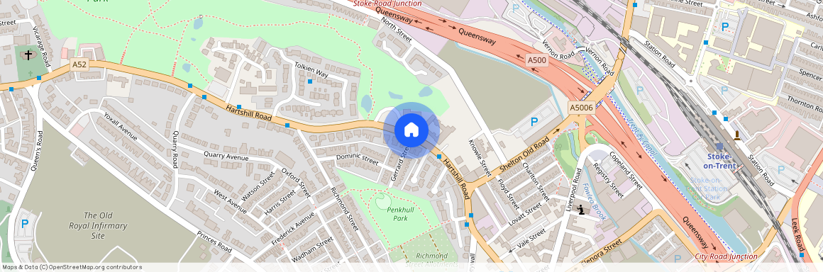 Gerrard Street, Hartshill, Stoke-on-Trent, ST4