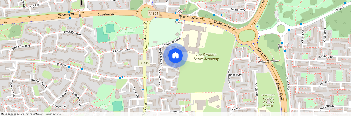 Mopsies Road, Basildon, SS14