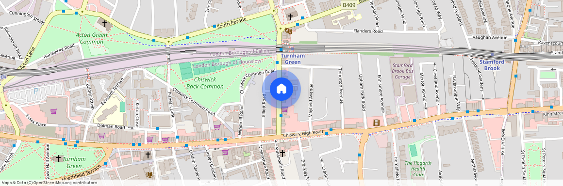 Turnham Green Terrace, Chiswick