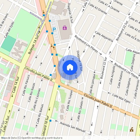 18 sur, Colonia Jardines de San Manuel, C.P. 72570, Puebla