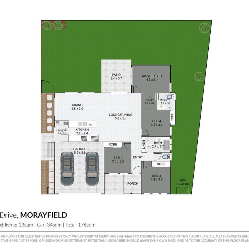 SPACIOUS 4 BEDROOM HOME WITH OPEN KITCHEN LIVING. VERY GOOD SIZE BEDROOMS. DOUBLE GATE SIDE ACCESS. SOLAR POWER. CRIMSAFE ON WINDOWS AND DOORS. - Photo 1