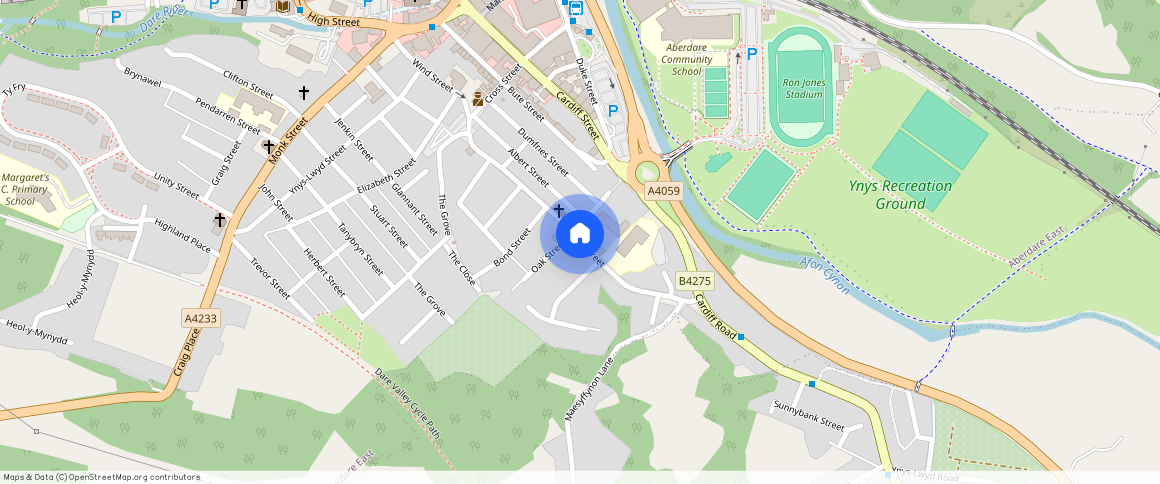 Wind Street, Aberdare, CF44