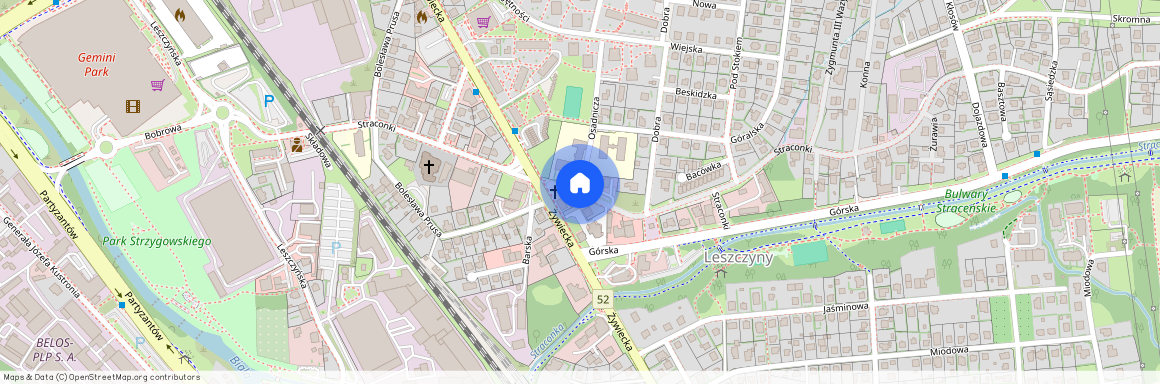 Straconka, Bielsko-Biała, śląskie